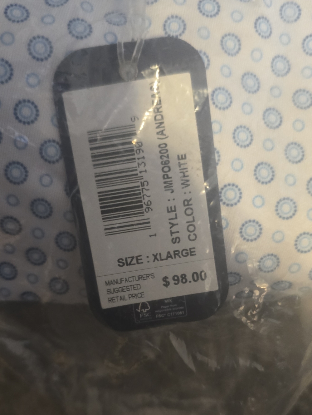 johnnie-O Blue Collar Short Sleeve Button-Up - Picture 6 of 7